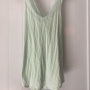 NWT Calia Lace Panel Tank Opal Blue Medium